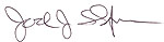 Joel's signature